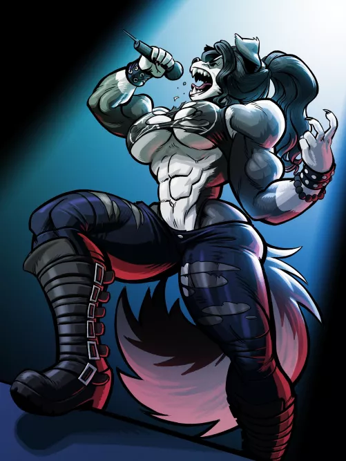 Vania is back, screaming her heart out!! (@tilingart) [@FilutRasiak]