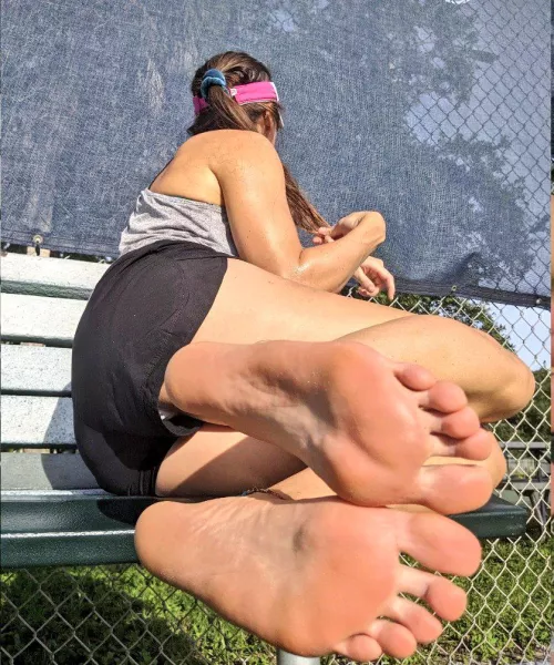 who's going to be the lucky person who gets to clean up all of this sweat