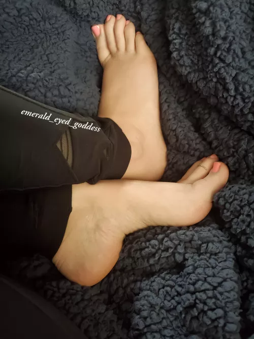 would you be distracted from the movie by my cute feet?