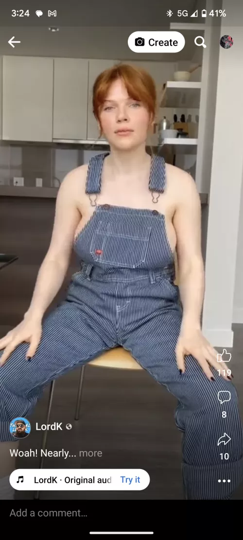 any ideas. busty redhead