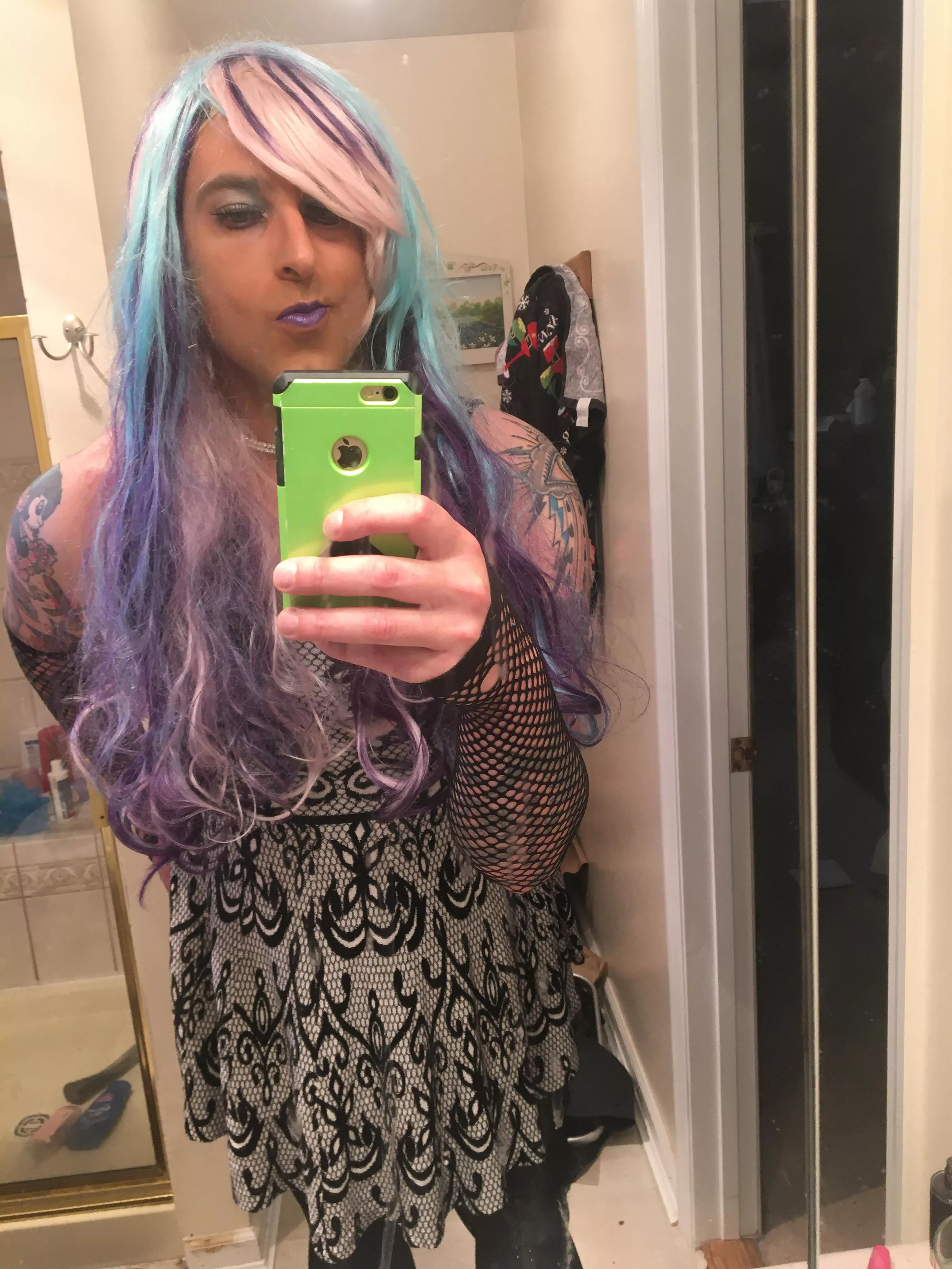 Anyone want to help this sissy slut look as fuckable as possible link in the comments