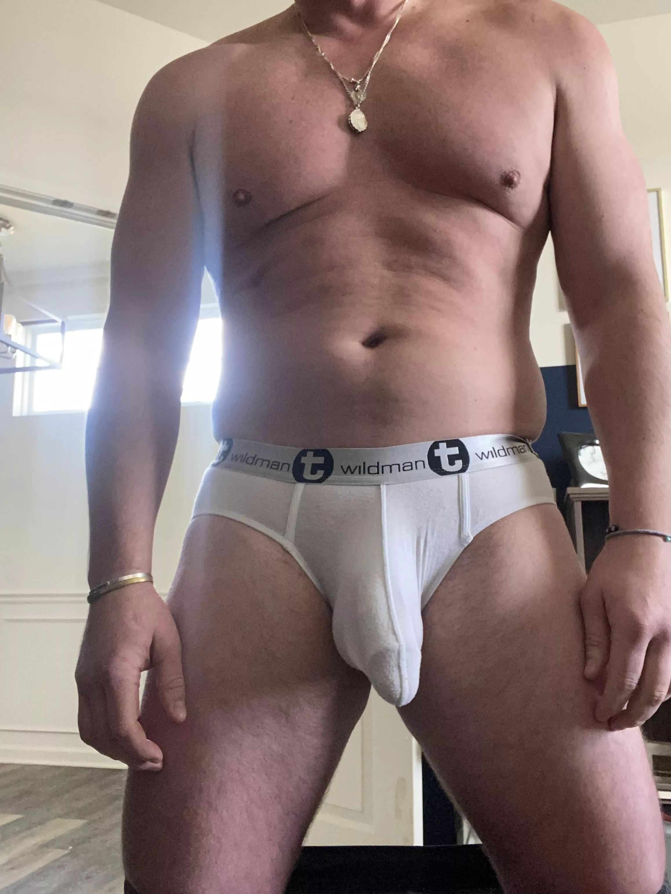 Dads back from the gym