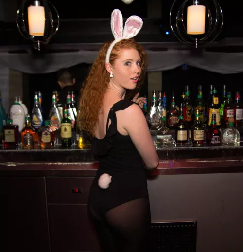 Ginger playboy bunny