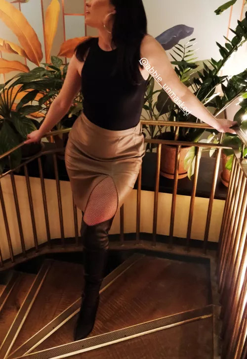 how do you like my leather outfit?