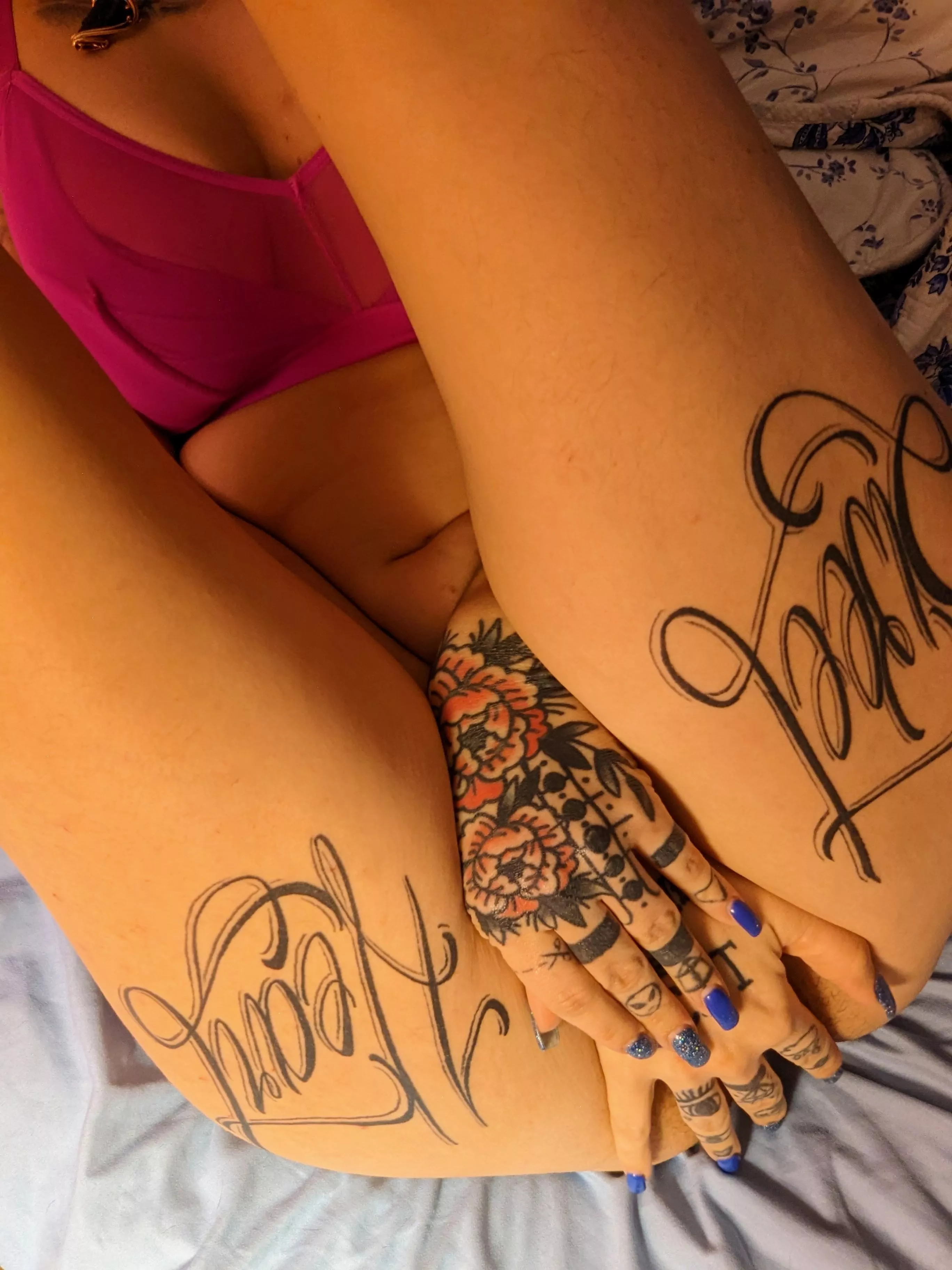 I can't wait for warm weather so I can show off my tattoos again.