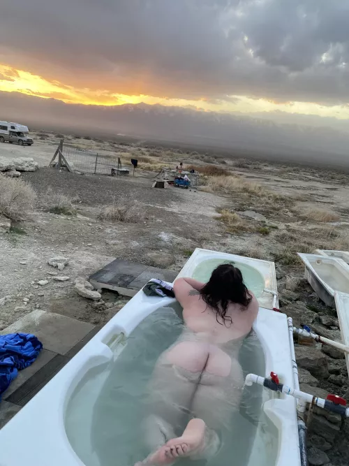 I love watching sunsets like this!