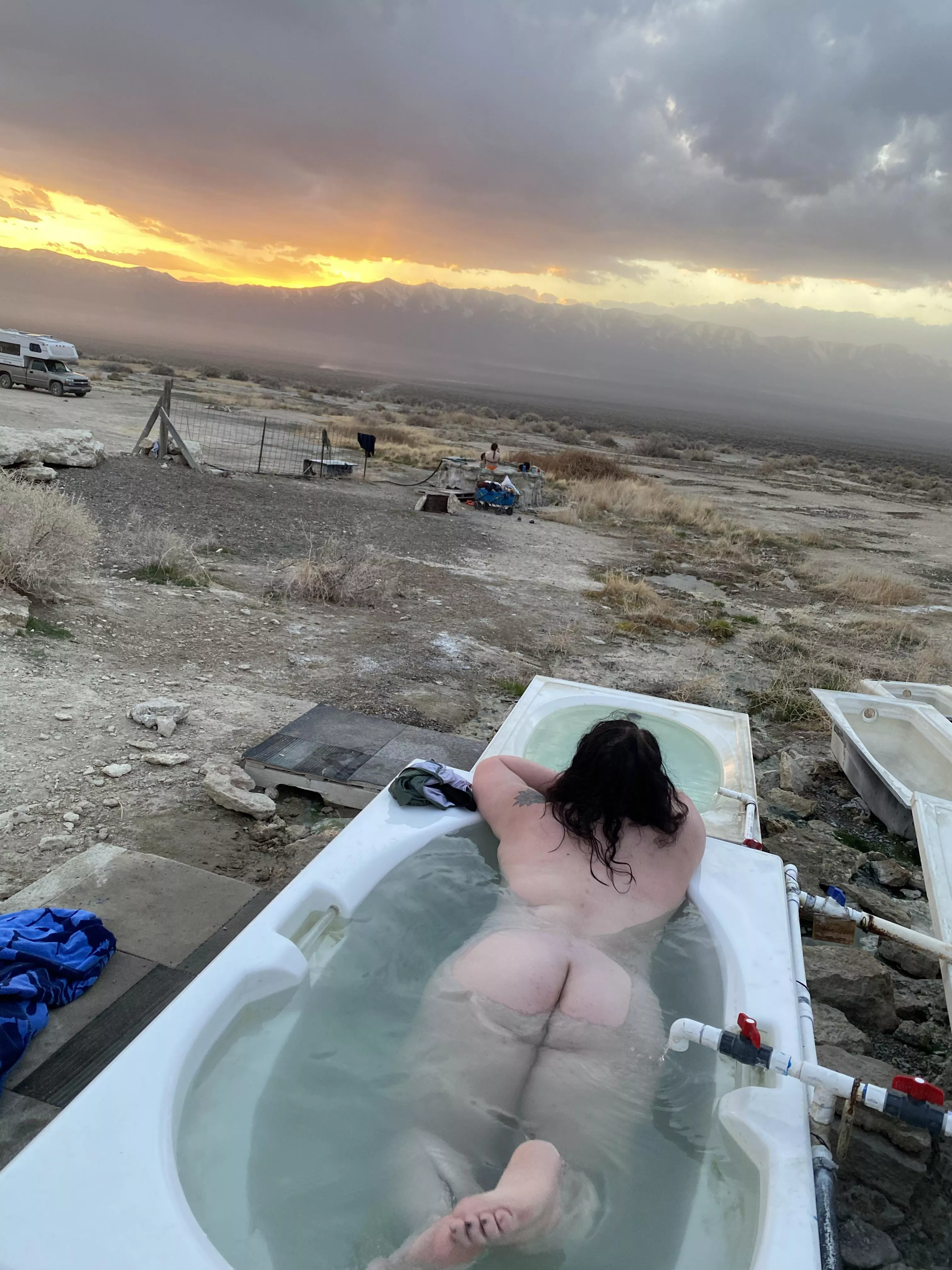 I love watching sunsets like this!