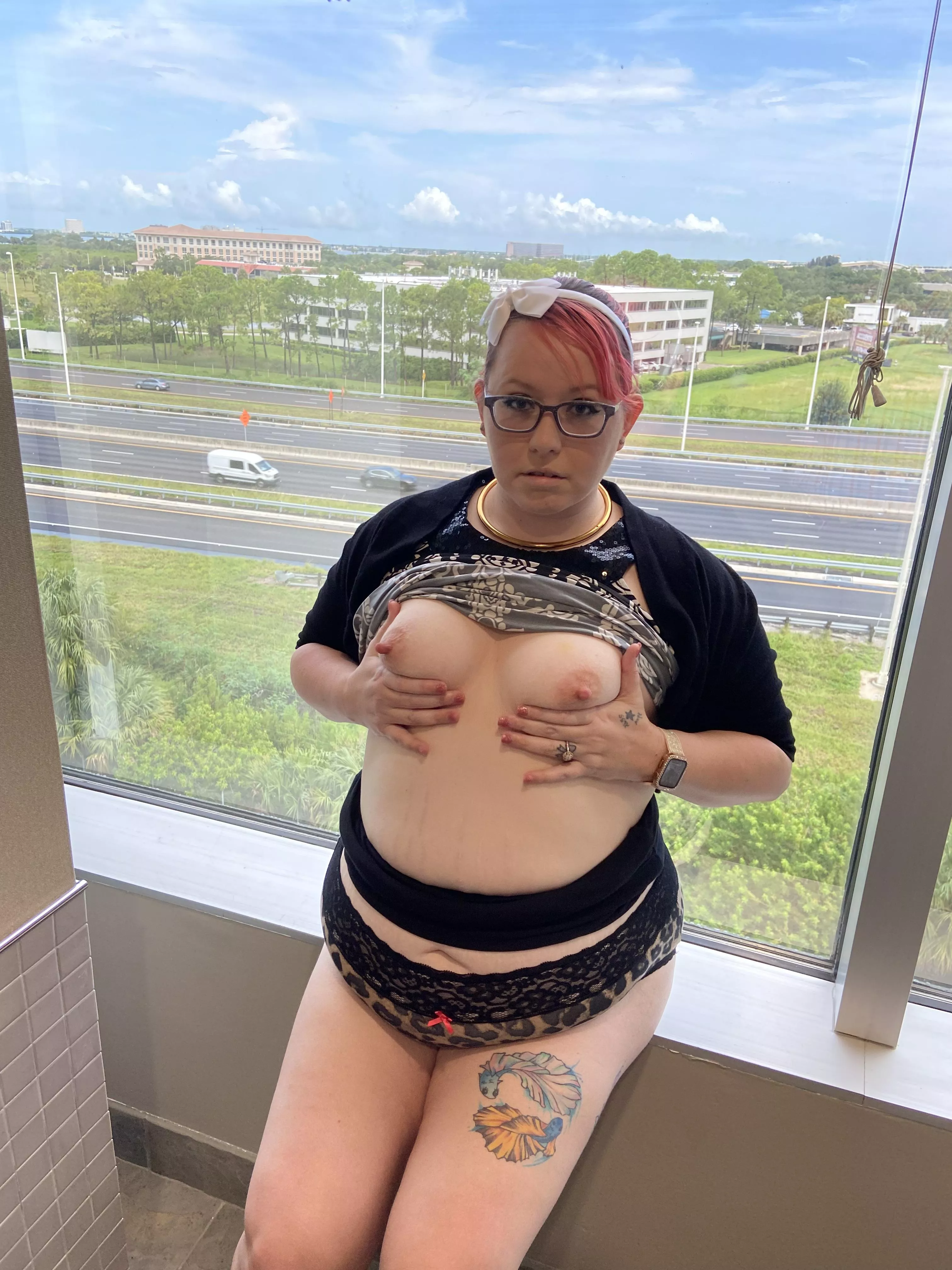 I wonder if they can see me