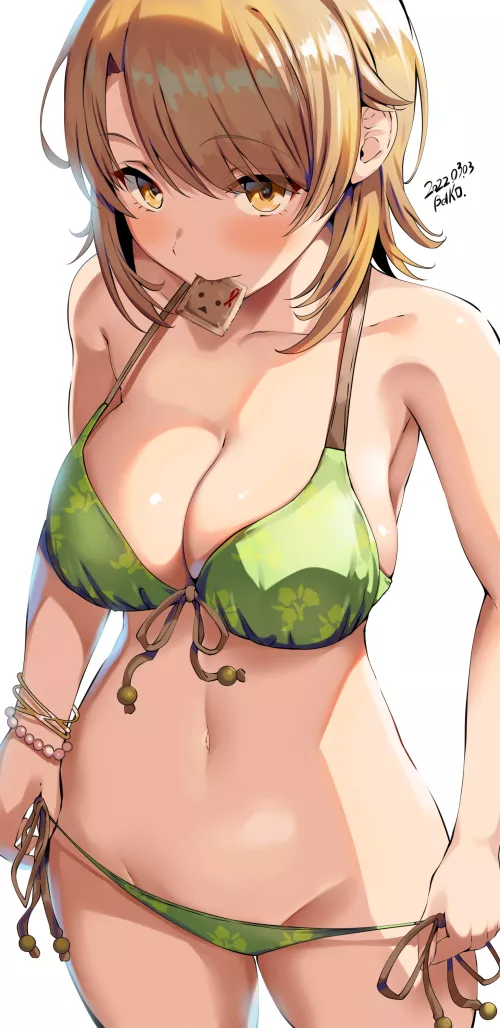 Iroha Isshiki bikini (Belko) (ZURIFFIN) [OreGairu] [My Teen Romantic Comedy snafu]