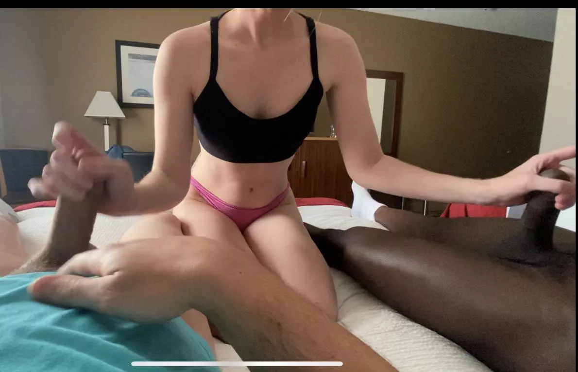 It was close on length. But he beat me on girth It was close on length. But he beat me on girth