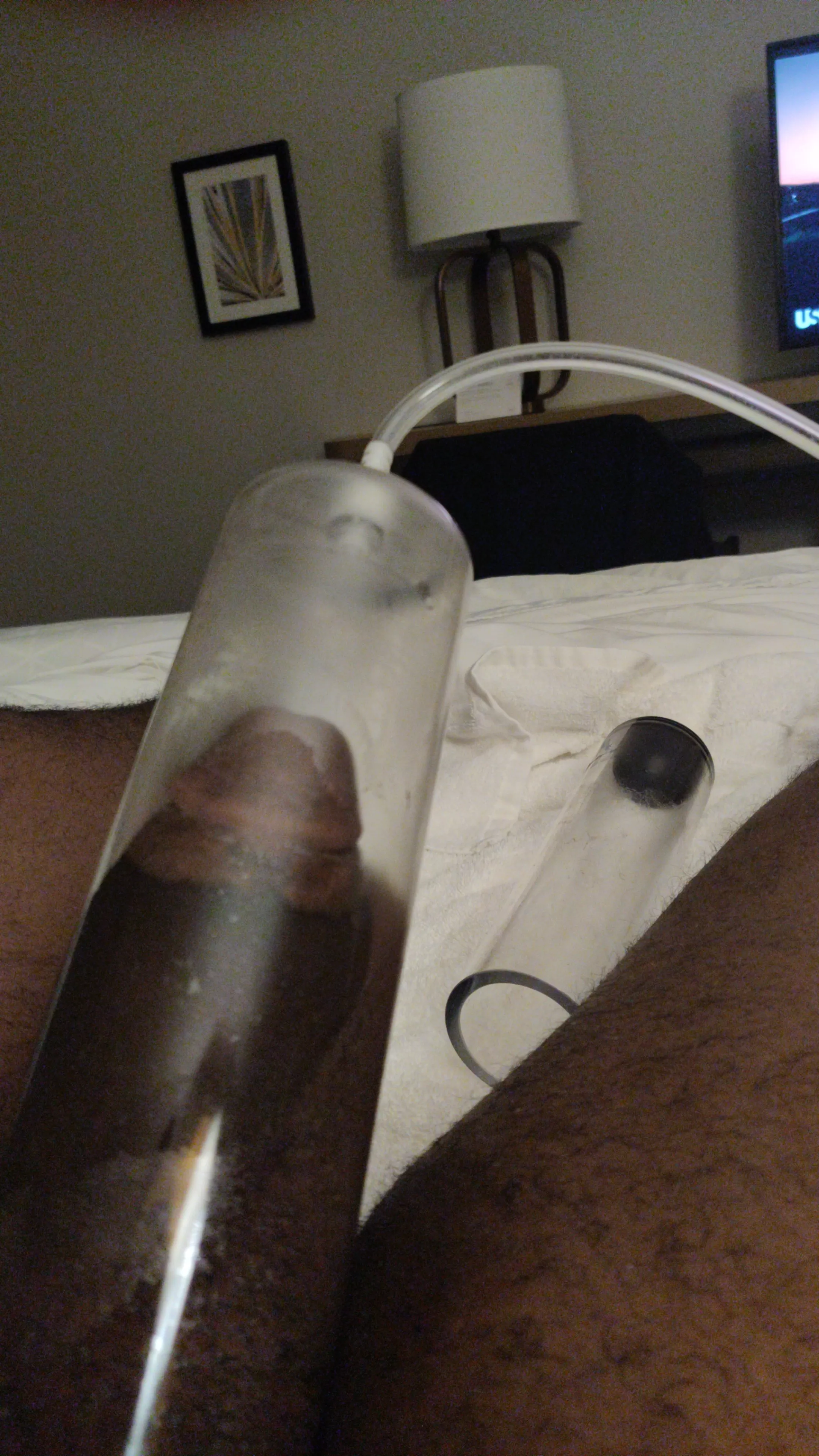 Just chillin in my hotel room....