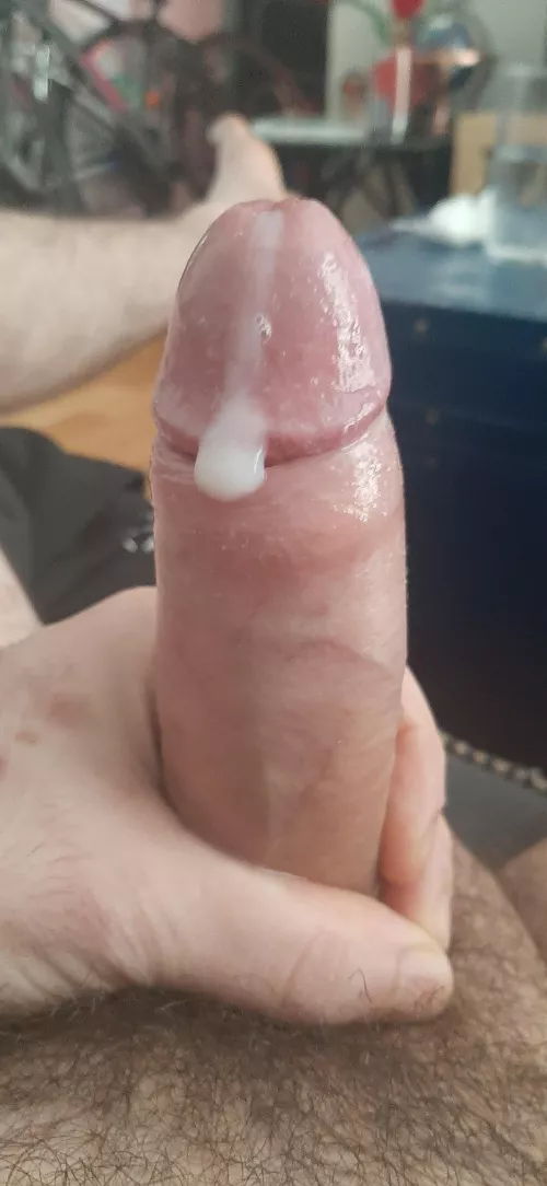 love when it drips down my cock