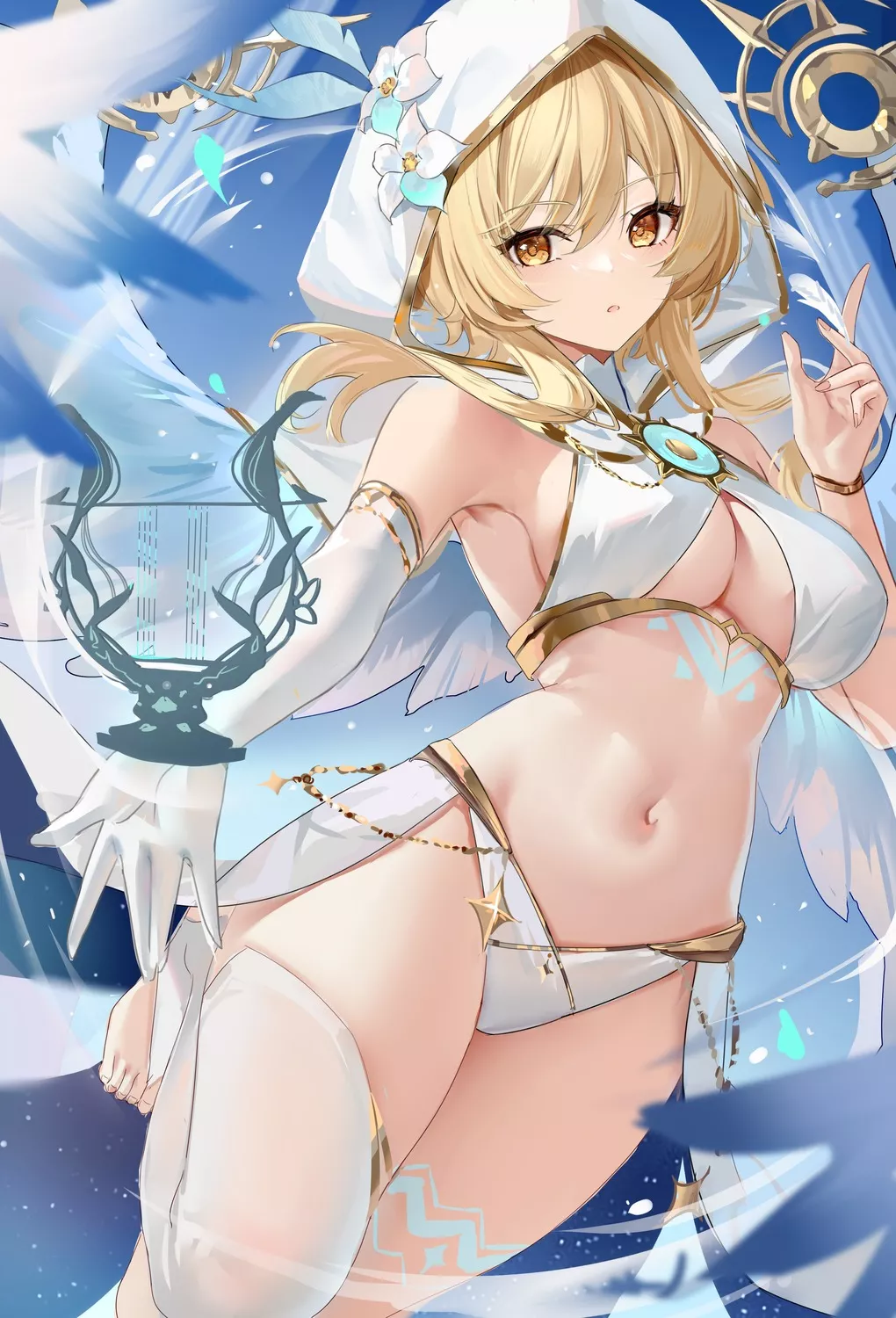 Lumine is such a sexy goddess