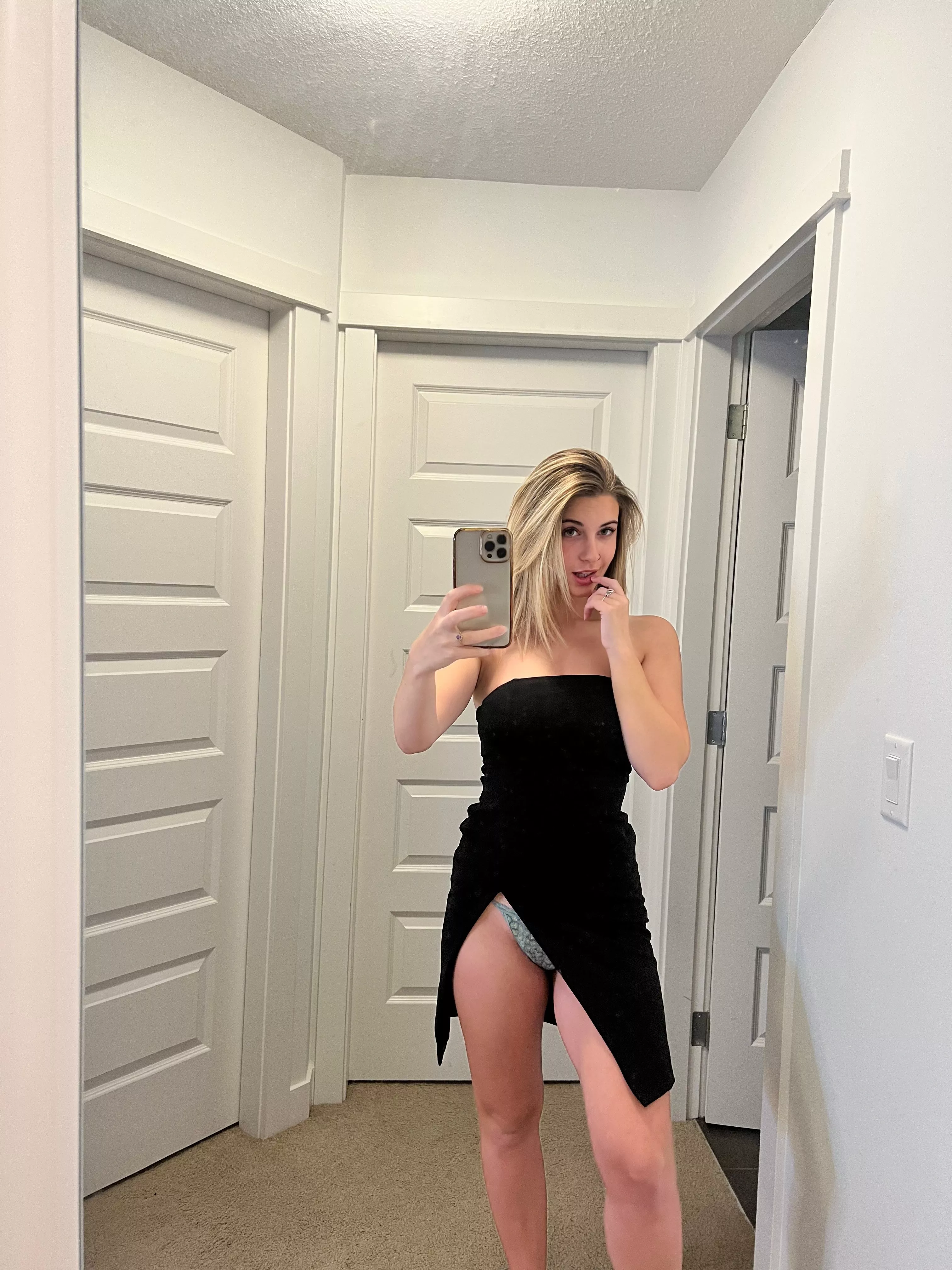 Maybe I should wear this with no panties instead 😌