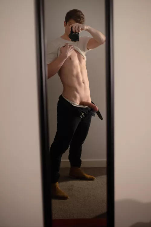 My big young cock on display