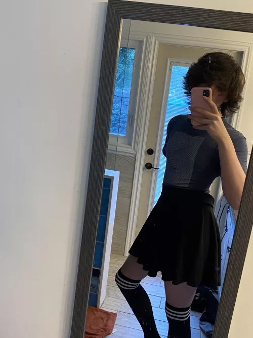 my thigh highs came today :3