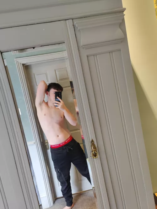 What grabs your attention, my outfit or what's underneath?