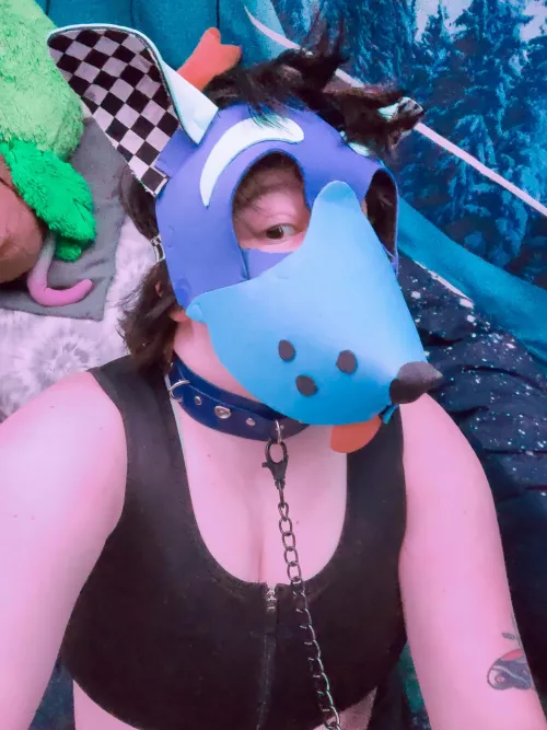 wuff wuff~ finished my hood!