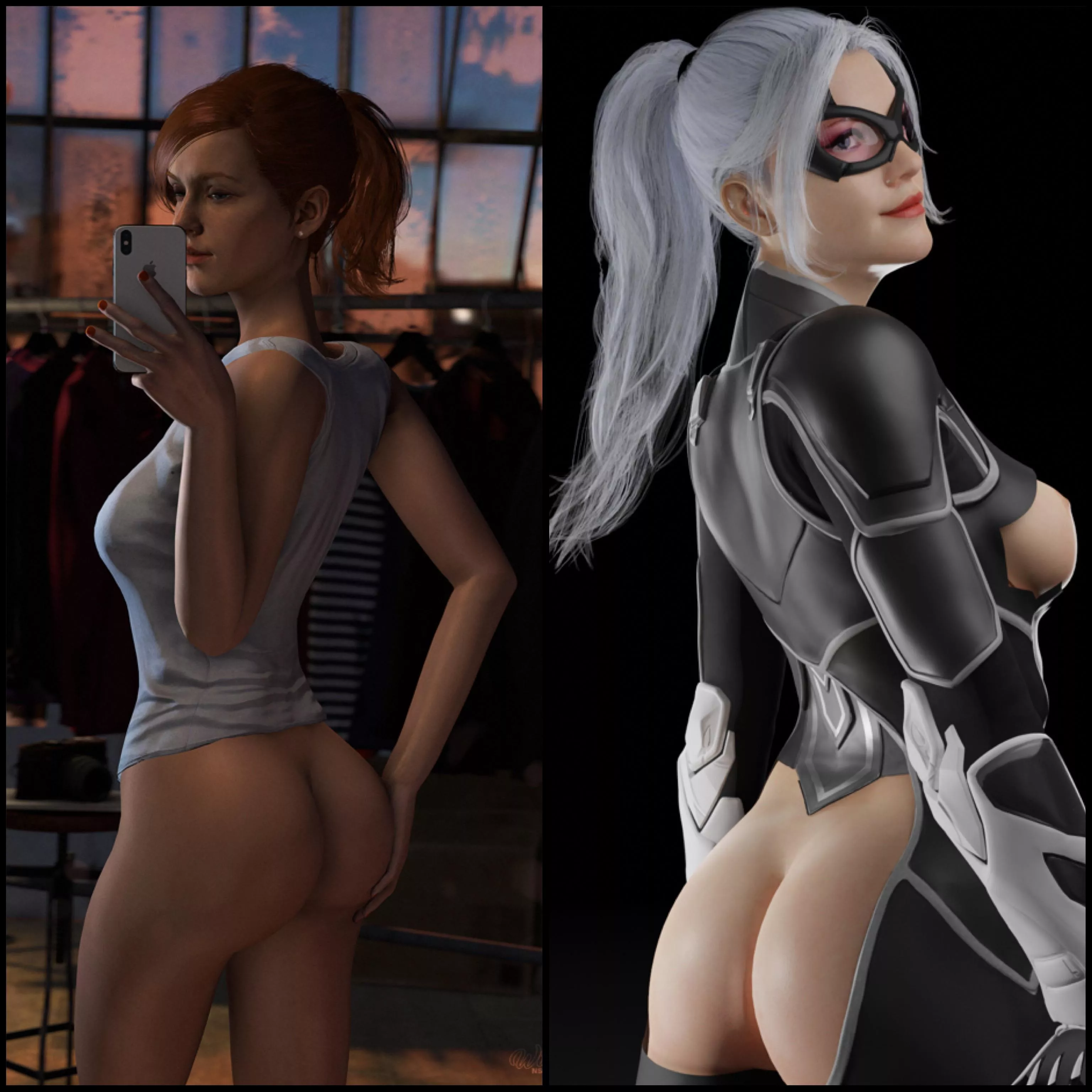 You’re Peter Parker & you get to fuck both MJ & Black Cat. Who do you think is better in bed, and why? [Marvel]