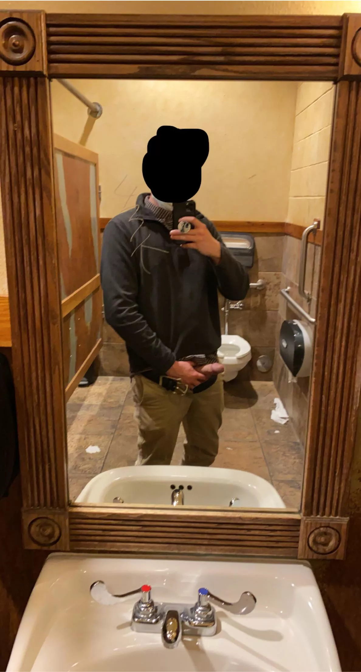 26/these handicapped stall mirrors come in handy