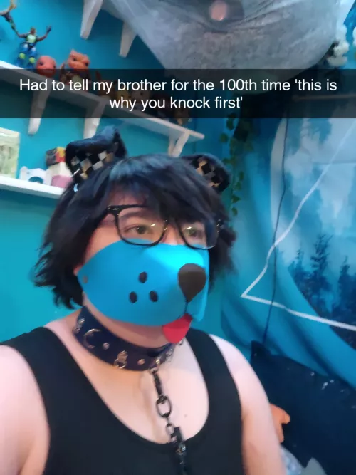 and now he knows.. oh well!