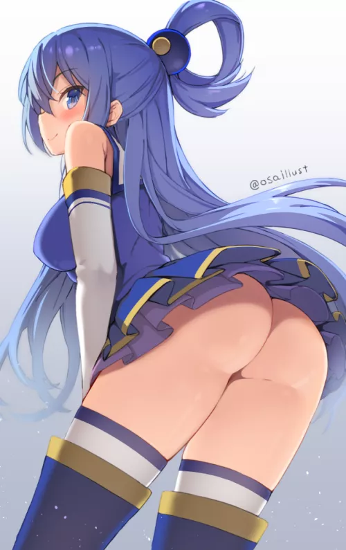 Aqua Upskirt