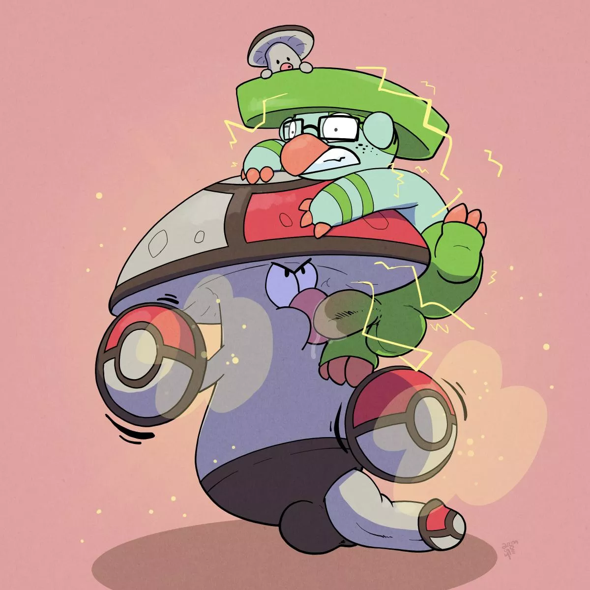 Catch them all challenge #591 - Amoonguss (argon vile)