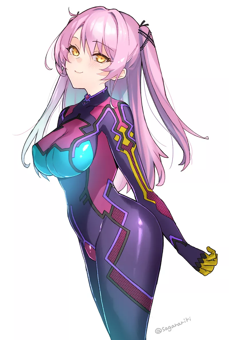 Colorful Pilot Suit Hoshimi Suzuka [Sagara Riri][Senpai Ga Ore To Chikyuu Wo Horoboshi Ni Kiteru]
