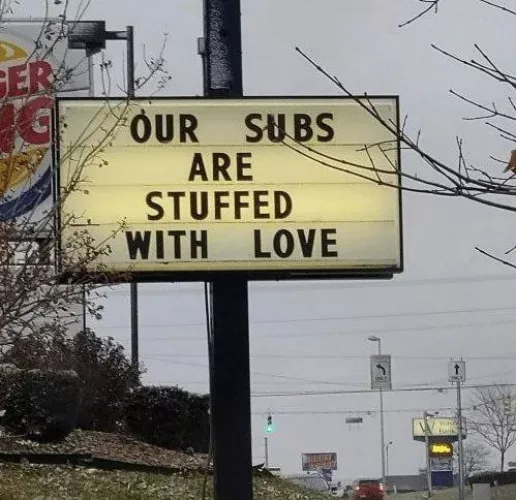 Damn subway, just ask for my number already 🥵