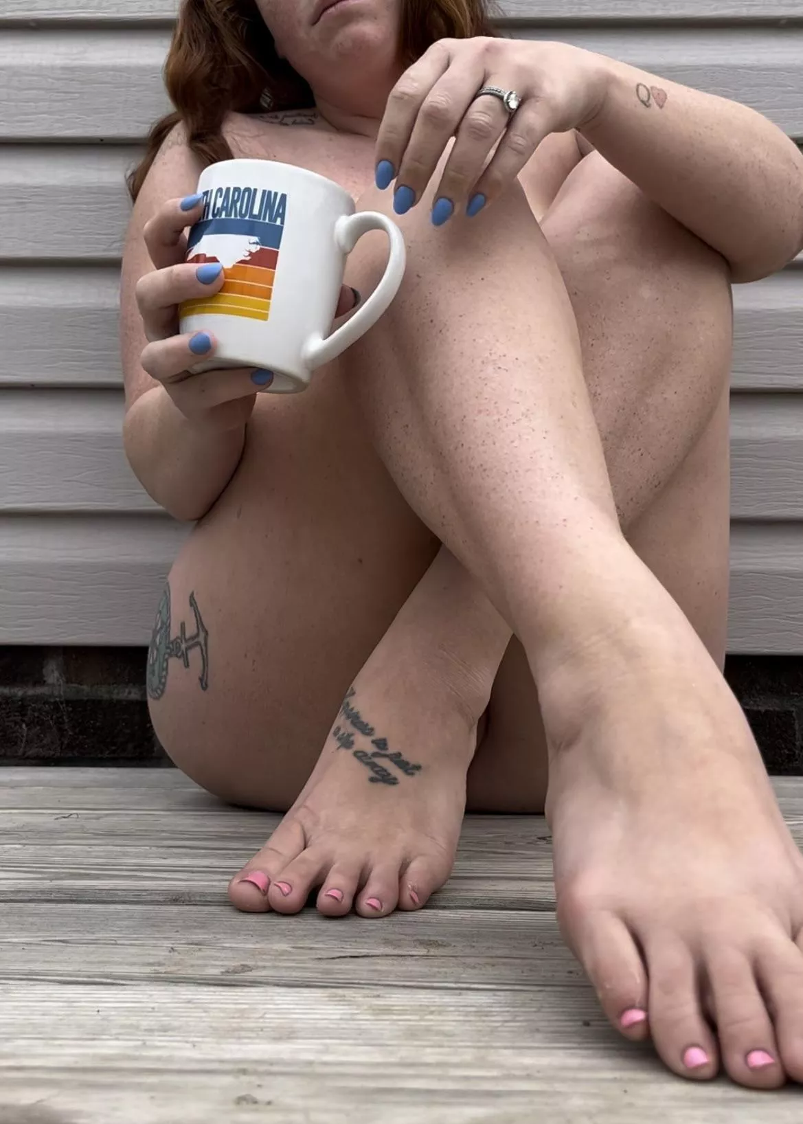 Enjoying the warmth while I can