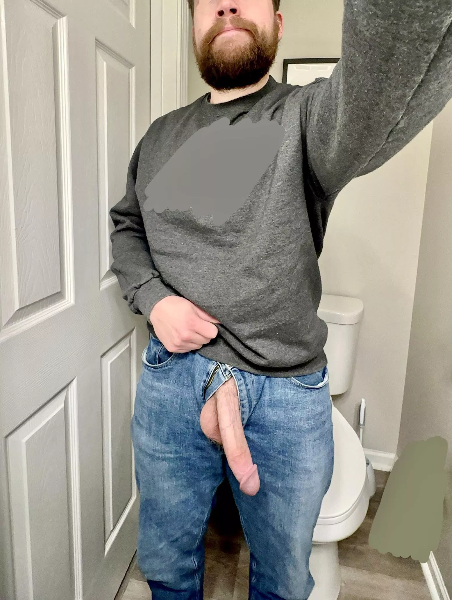 Every wonder what that dad at the store is hiding? [35]