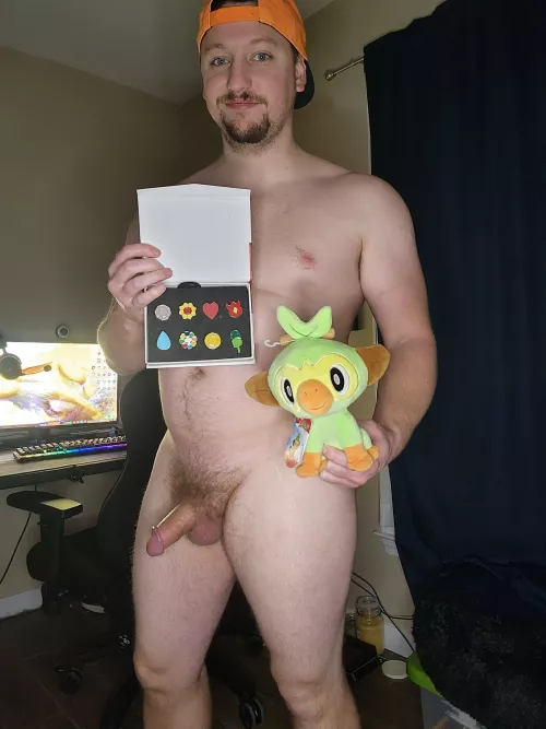 got my starter and badges