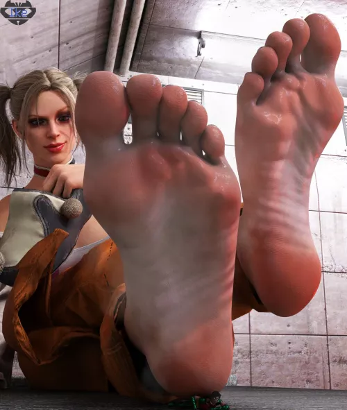 Harley Quinn's Big Soles (SmolBoyIzzy) [Batman]