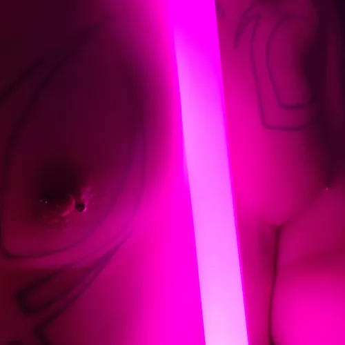 I got a lightsaber....