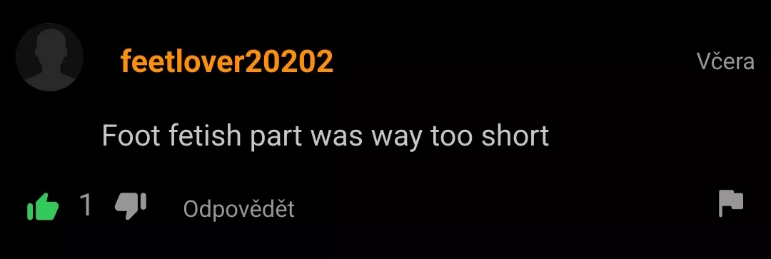 I think he likes feet