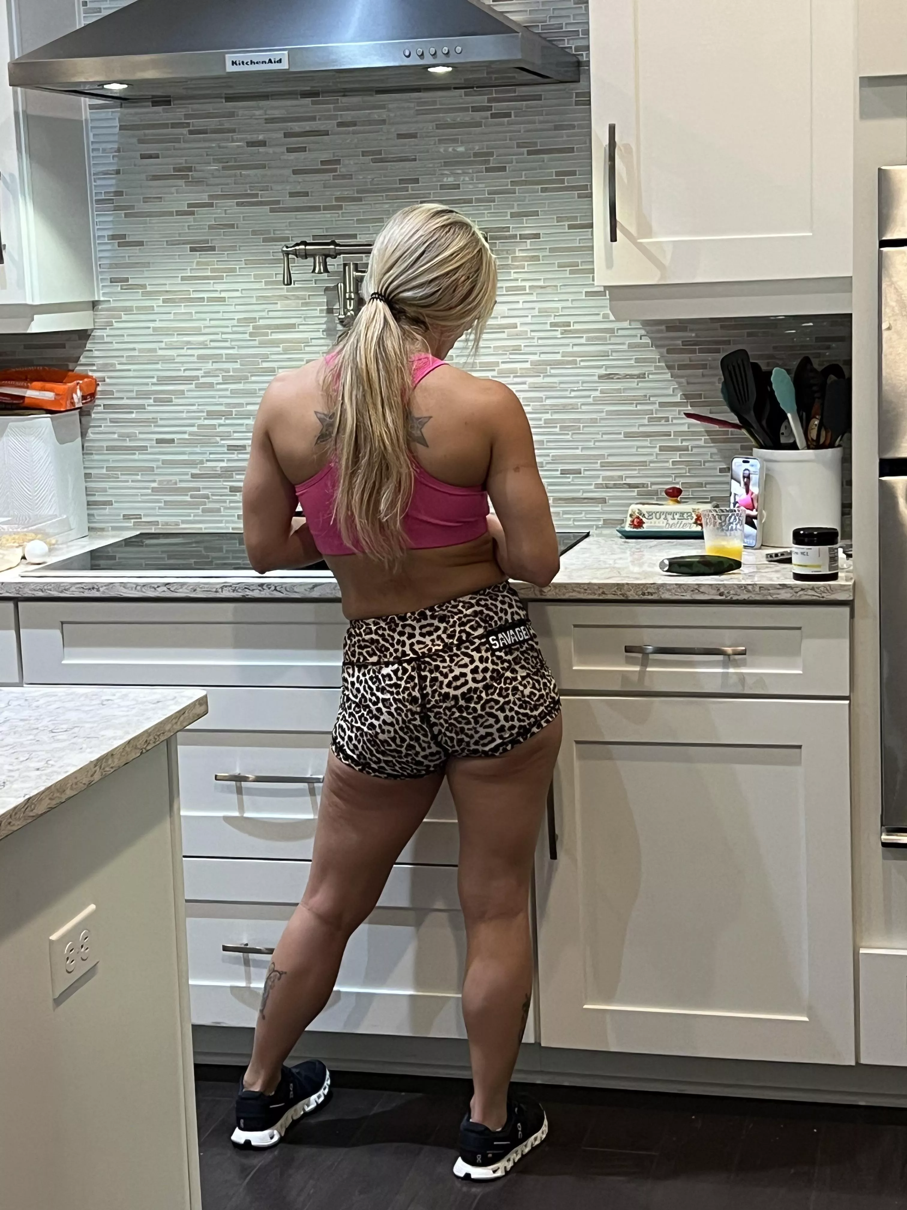 I’m waiting for you after the gym