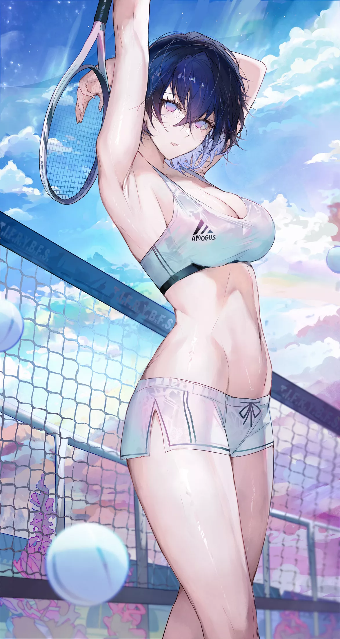 Late Tennis Practice