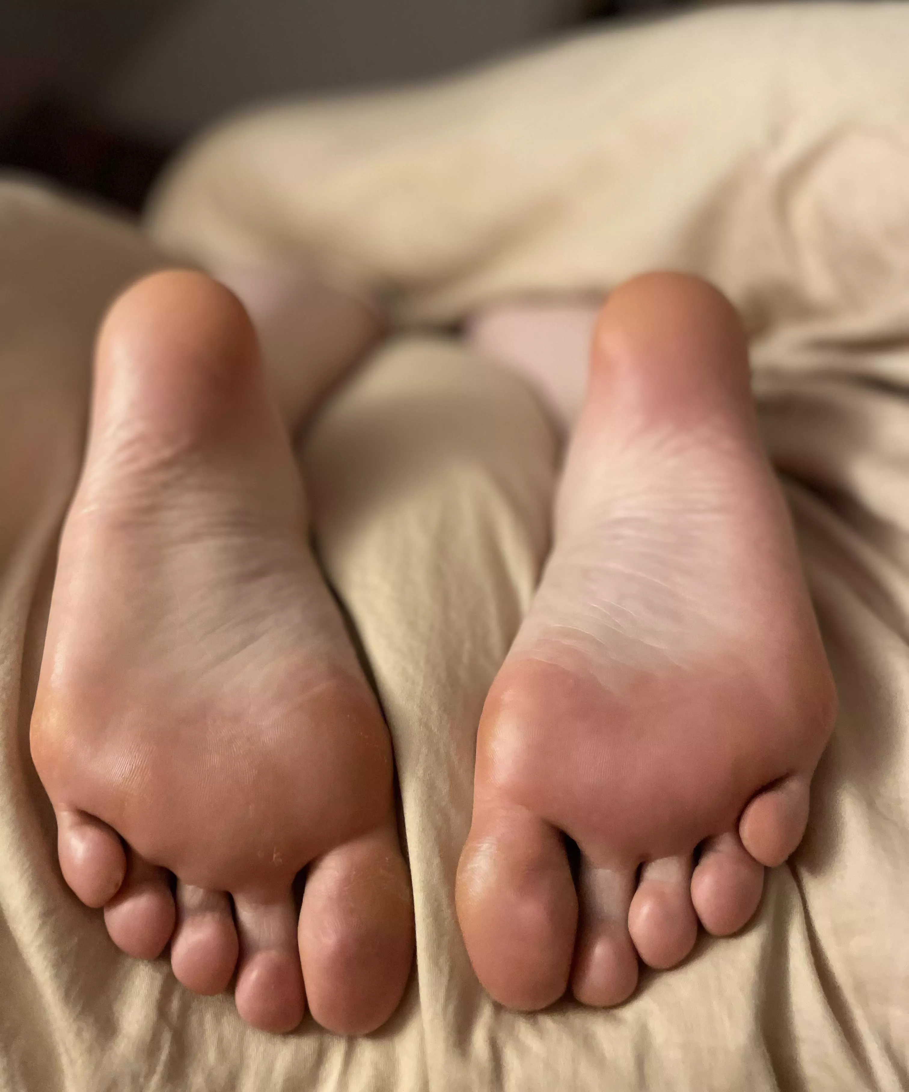 Let me put them on your face 👣