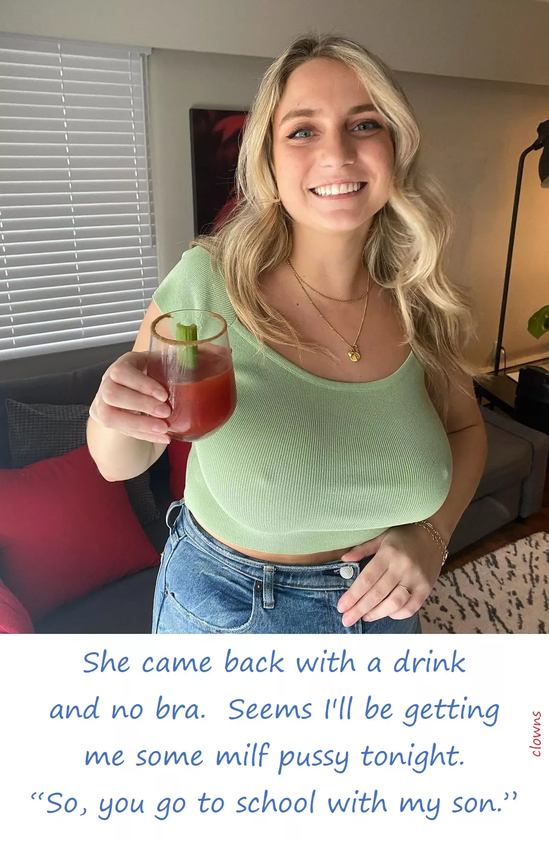 [milf] She was a friendly gal.