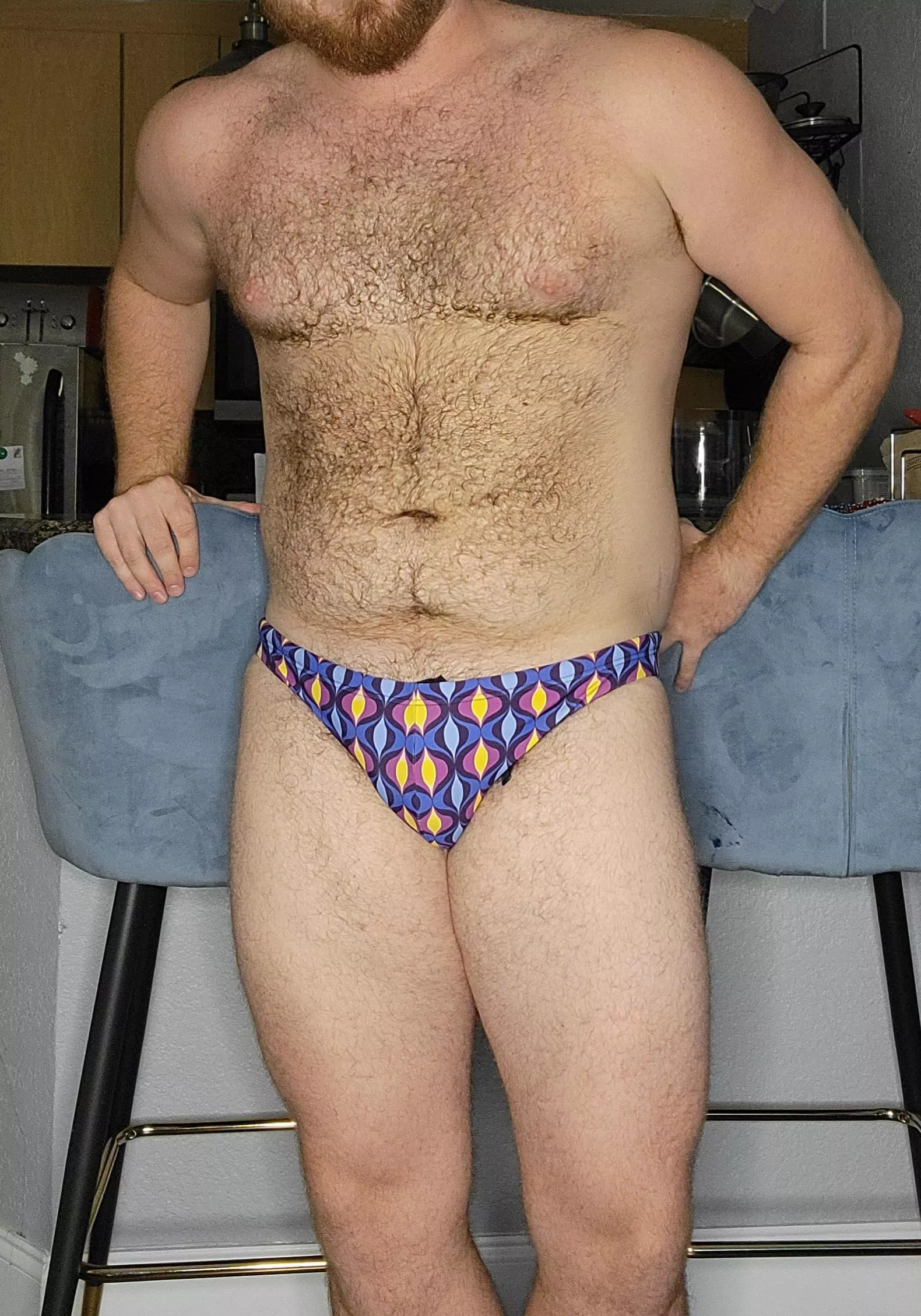 Showing off my new swimsuit