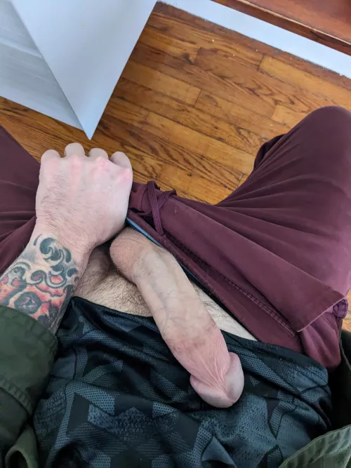 There's something under the desk for you