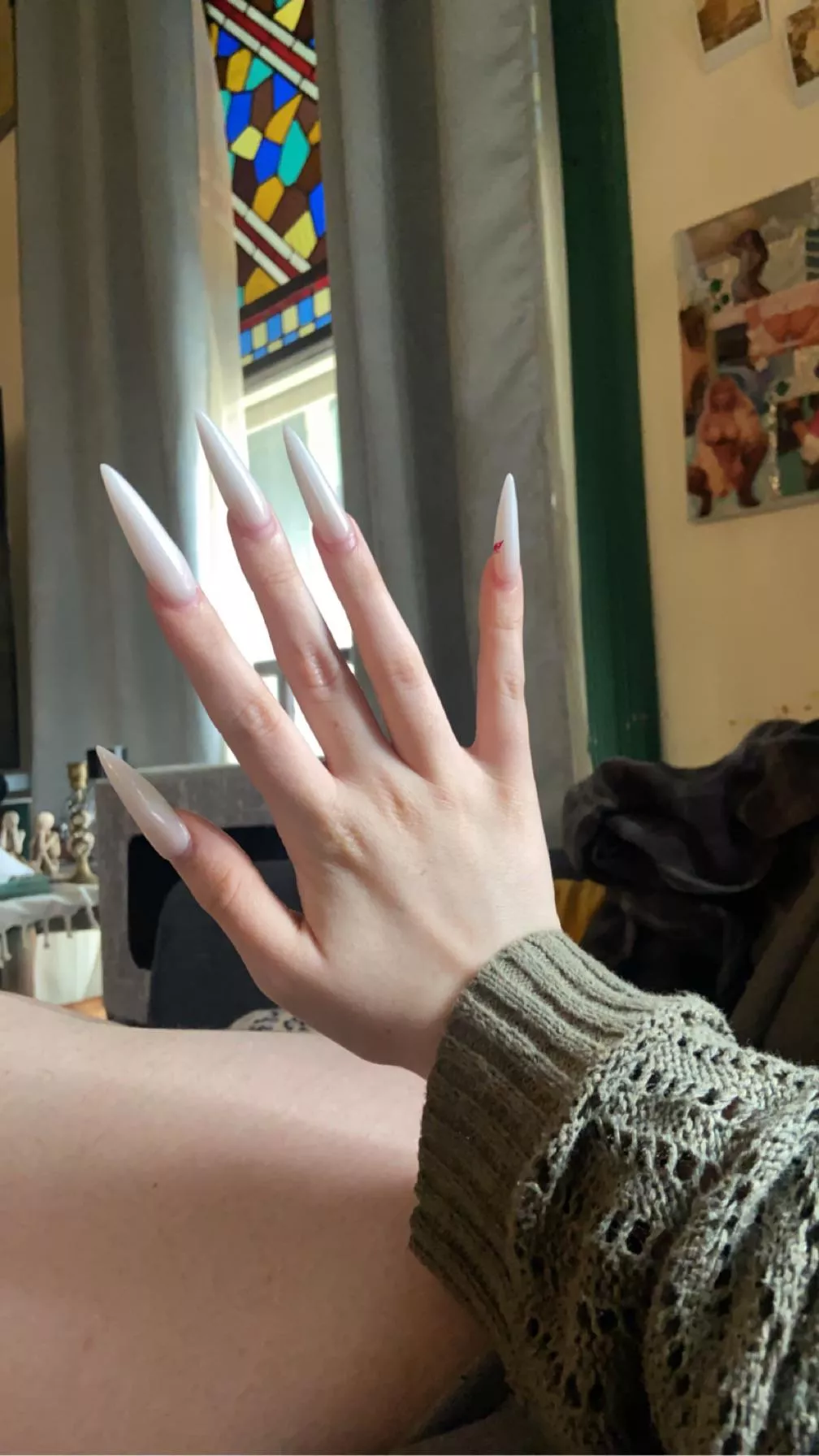 They get caught on everything hehe