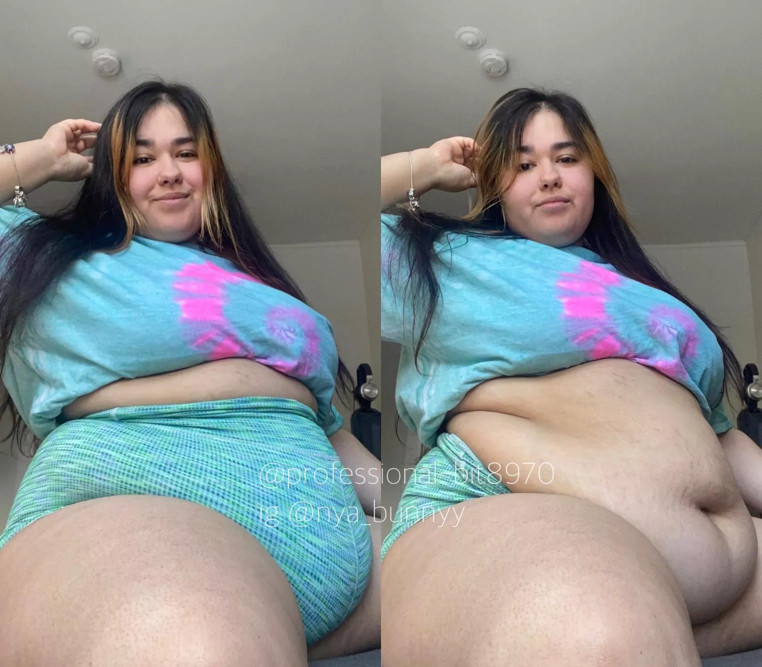 this is why i always wear stretchy clothes 🐷