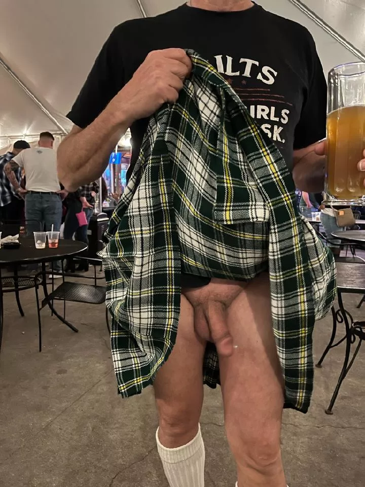 what's under a Scotsman's Kilt