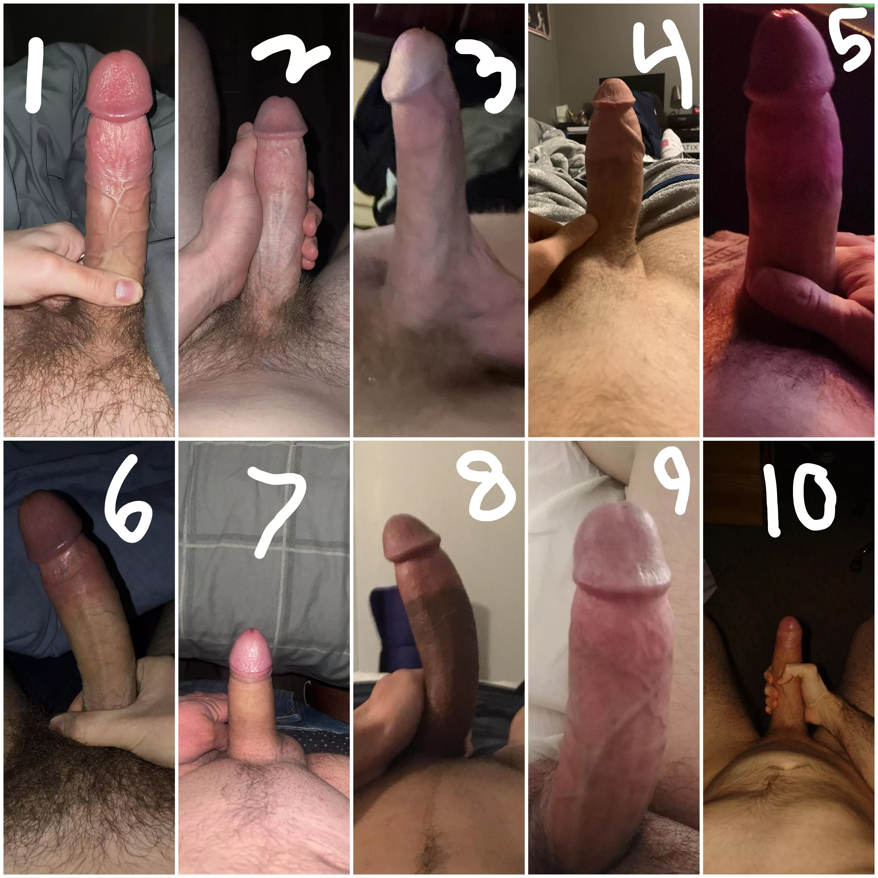 Which one do you like the most? Rank them too!