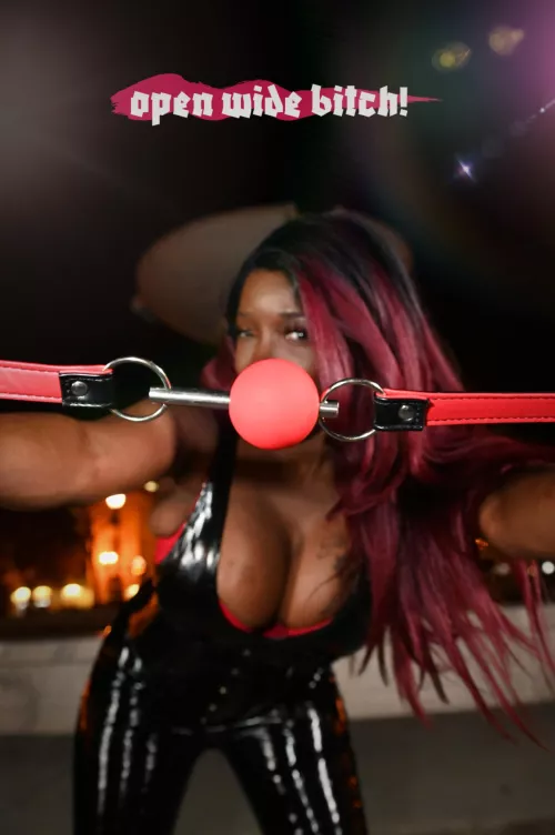 you are not allowed to talk! gags are 1000% necessary