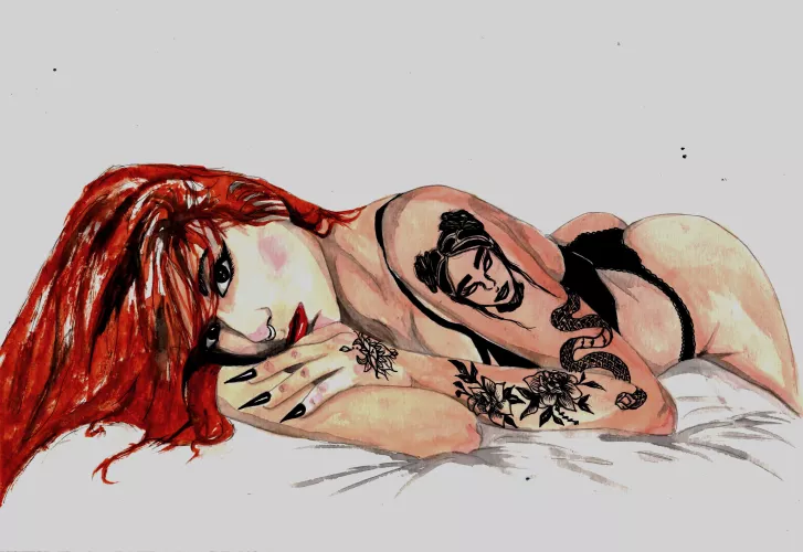 You have to be confident, brave and bold to be a femme fatale.🦋