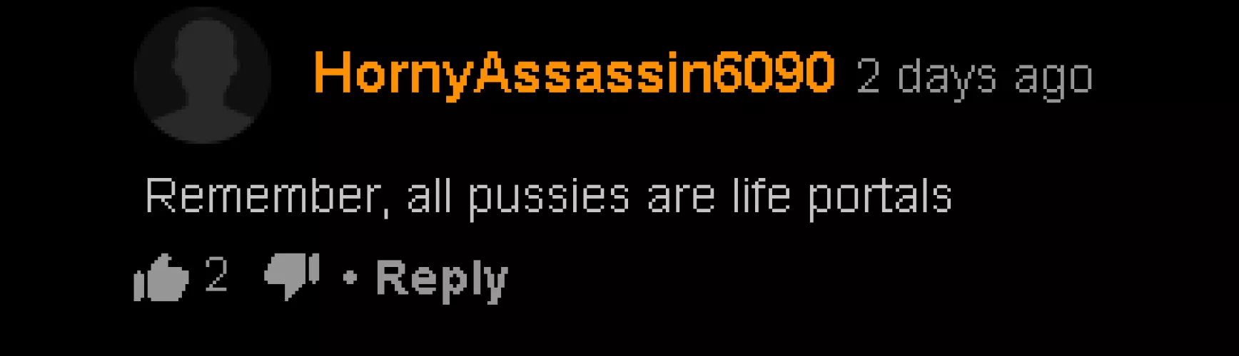 And penis is the key