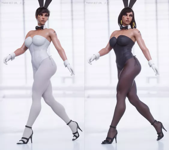 Buff bunny Pharah (pharah-best-girl)[Overwatch]