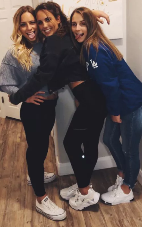 College gymnasts awaiting your choice